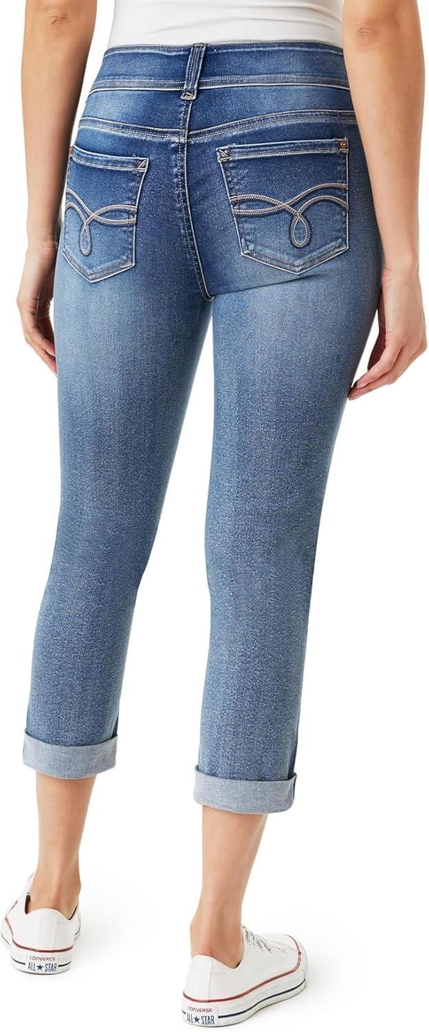imageWallFlower Womens Ultra Crop MidRise Insta Soft Juniors Standard and PlusMars