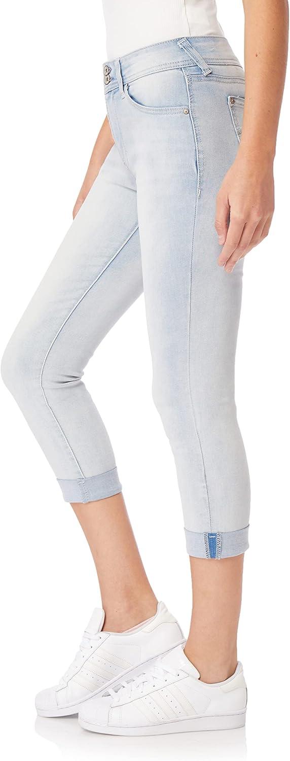 imageWallFlower Womens Ultra Crop MidRise Insta Soft Juniors Standard and PlusReya
