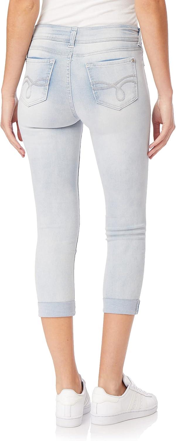 imageWallFlower Womens Ultra Crop MidRise Insta Soft Juniors Standard and PlusReya