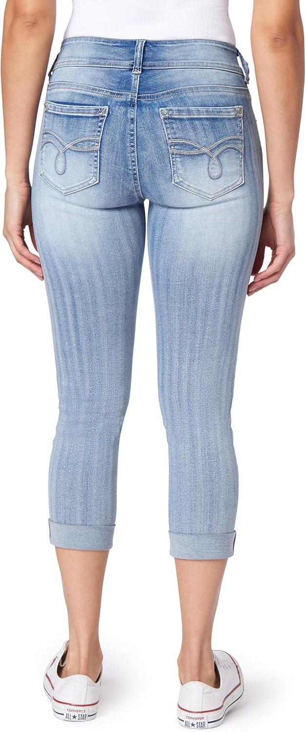 imageWallFlower Womens Ultra Crop MidRise Insta Soft Juniors Standard and PlusVienna
