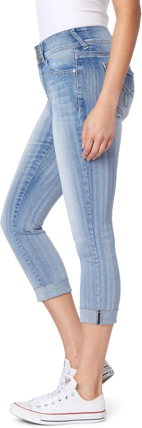 imageWallFlower Womens Ultra Crop MidRise Insta Soft Juniors Standard and PlusVienna