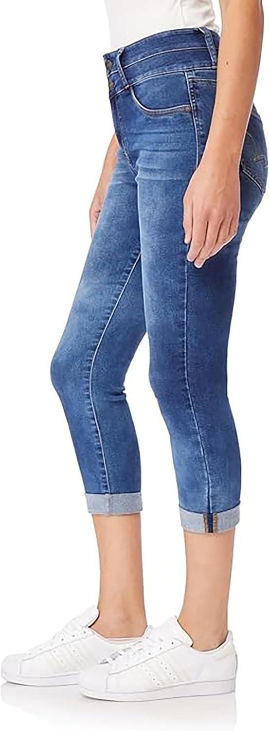 imageWallFlower womens Sassy Crop Highrise Insta Soft Juniors Standard and PlusHarper2