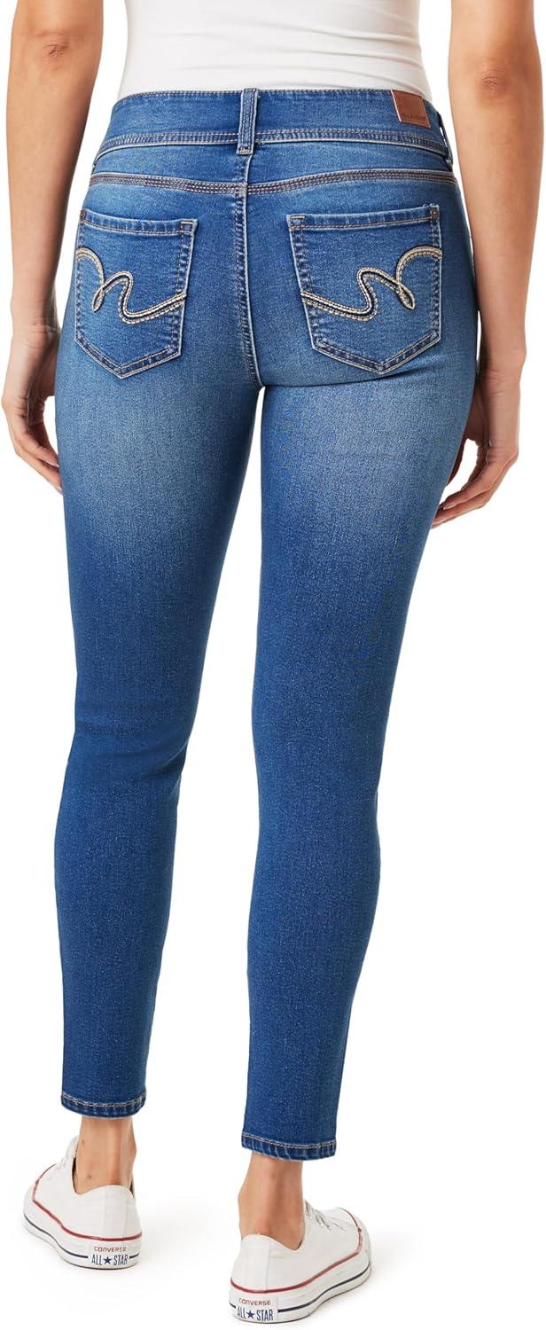 imageWallFlower womens Ultra Skinny Midrise Insta Soft Juniors Jeans Standard and PlusJuliette