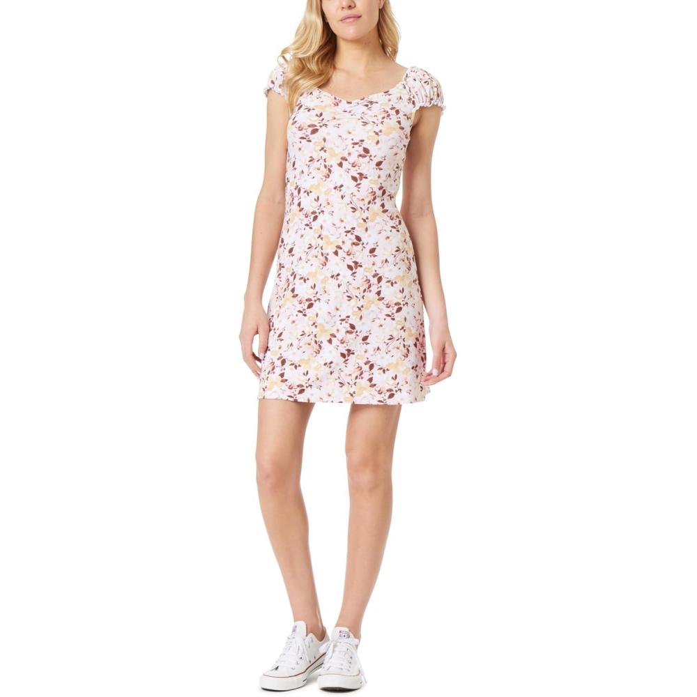 imageWallFlower Womens Emily Cap Sleeve Mini DressMauve