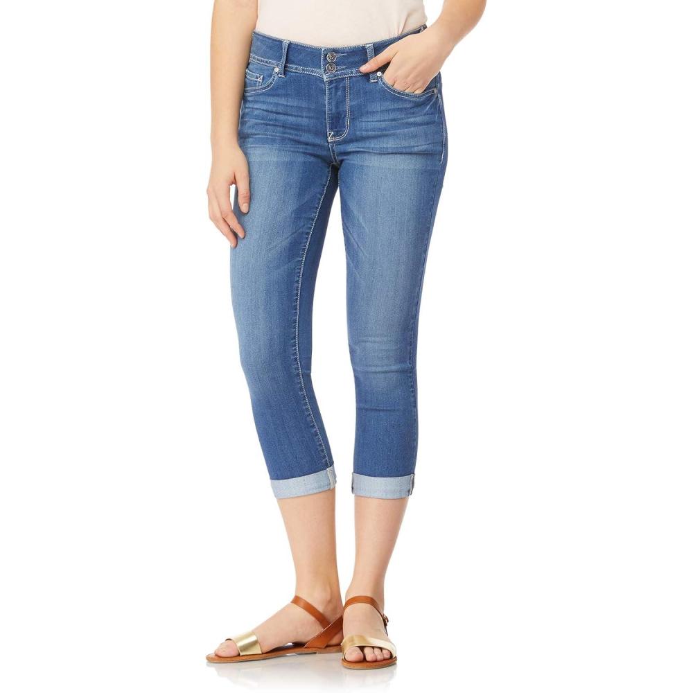 imageWallFlower Womens Ultra Crop MidRise Insta Soft Juniors Standard and PlusFlorence