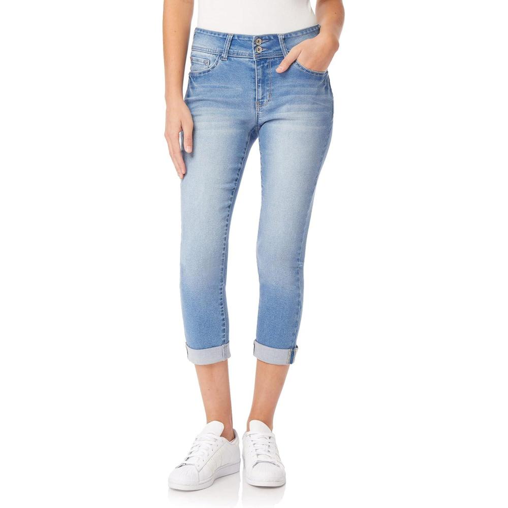 imageWallFlower Womens Ultra Crop MidRise Insta Soft Juniors Standard and PlusMarlow