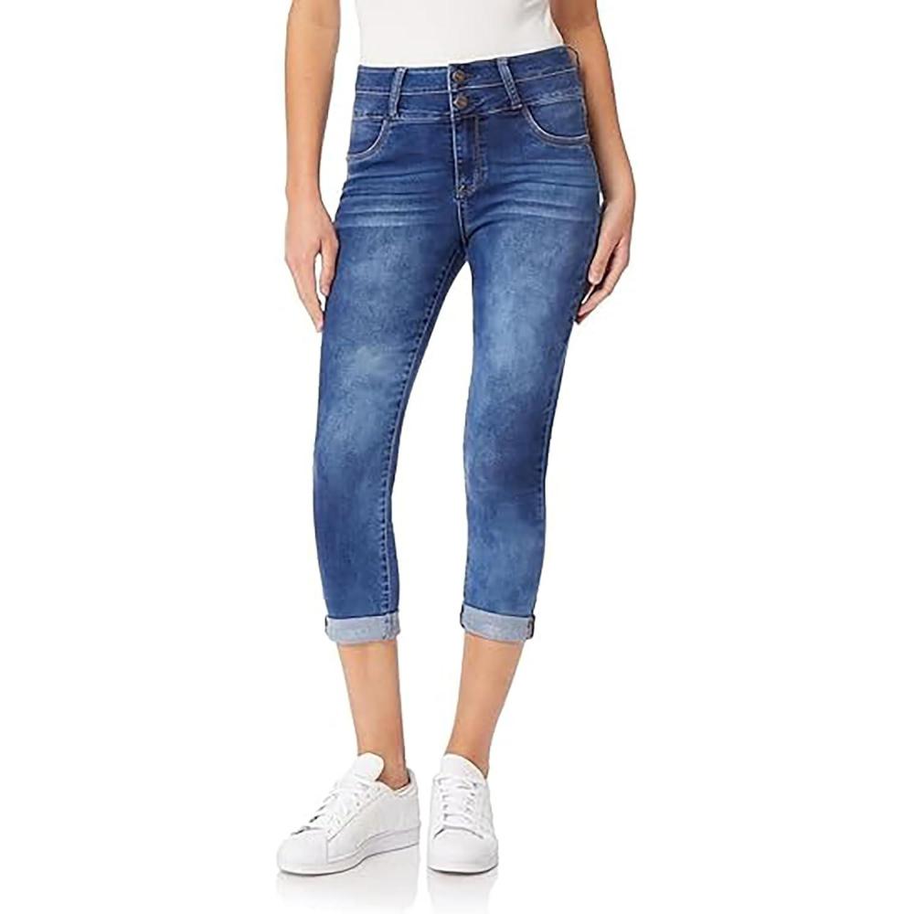 imageWallFlower womens Sassy Crop Highrise Insta Soft Juniors Standard and PlusHarper2