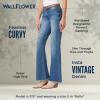 imageWallFlower Fearless Curvy HighRise Flared Jeans for Women Belted Insta Vintage Stretch Juniors DenimBasil