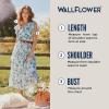 imageWallFlower Womens 2Piece Sweater and Dress Set Elegant Teacher LooksBlack and White Plaid  Ivory Cardigan