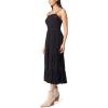 imageWallFlower Womens Adele Rayon Tiered Maxi DressBlack Night