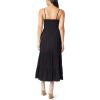imageWallFlower Womens Adele Rayon Tiered Maxi DressBlack Night