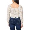 imageWallFlower Womens Alexandra Long Sleeve Sweetheart Blouse TopPlein Air