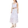 imageWallFlower Womens April Chiffon Belted Maxi DressHeather