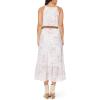 imageWallFlower Womens April Chiffon Belted Maxi DressSugar Swizzle