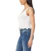 imageWallFlower Womens Aria Pointelle Sweater Knit Tank TopOffwhite