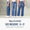 imageWallFlower Womens Boyfriend Straight Denim HighRise Insta Classic Juniors JeansLaurel
