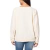 imageWallFlower Womens Dallas Oversized French Terry Graphic SweatshirtAntique White