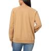 imageWallFlower Womens Dallas Oversized French Terry Graphic SweatshirtIced Coffee