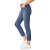 imageWallFlower Womens Fearless Curvy Ankle Denim Super HighRise Insta Vintage Juniors Jeans Standard and PlusMyra