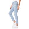 imageWallFlower Womens Fearless Curvy Ankle Denim Super HighRise Insta Vintage Juniors Jeans Standard and PlusRae