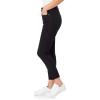 imageWallFlower Womens Fearless Curvy Ankle Denim Super HighRise Insta Vintage Juniors JeansCoalBlack