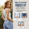 imageWallFlower Womens Fearless Curvy Denim Fashion Shorts HighRise Insta Vintage JuniorsBling Alpine