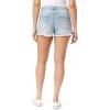 imageWallFlower Womens Fearless Curvy Denim Fashion Shorts HighRise Insta Vintage JuniorsBling Alpine