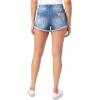 imageWallFlower Womens Fearless Curvy Denim Fashion Shorts HighRise Insta Vintage JuniorsTanya With Sequins