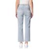 imageWallFlower Womens Fearless Curvy Straight Denim Super HighRise Insta Vintage Juniors JeansAlpine