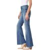 imageWallFlower Womens Fearless Curvy Super Flare High Rise Insta Vintage Juniors JeansRelle