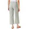 imageWallFlower Womens Fearless Curvy Wide Leg HighRise Juniors 27quot Ankle Denim and Twill PantsSeagrass