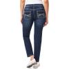 imageWallFlower Womens Feisty Curvy 30quot Low Rise Straight Insta Stretch Juniors JeansEvan