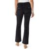 imageWallFlower Womens Feisty Curvy Low Rise Slim Flare Corduroy Juniors PantsBlack Night