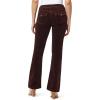 imageWallFlower Womens Feisty Curvy Low Rise Slim Flare Corduroy Juniors PantsChestnut