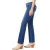 imageWallFlower Womens Feisty Curvy Low Rise Slim Flare Insta Stretch Juniors JeansGenevieve