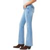 imageWallFlower Womens Feisty Curvy Low Rise Slim Flare Insta Stretch Juniors JeansNash