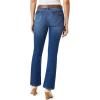 imageWallFlower Womens Feisty Curvy Low Rise Slim Flare Insta Stretch Juniors JeansParadise Belted