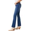 imageWallFlower Womens Feisty Curvy Low Rise Slim Flare Insta Stretch Juniors JeansParadise Belted