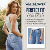 imageWallFlower Womens Flirty Curvy Flare High Rise Insta Stretch Juniors JeansVenus