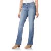 imageWallFlower Womens Flirty Curvy Flare High Rise Insta Stretch Juniors JeansXander