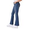 imageWallFlower Womens Flirty Curvy Super Flare High Rise Insta Stretch Juniors JeansParadise