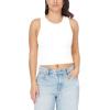 imageWallFlower Womens Insta Smooth Seamless Tank Tops 3Pack Standard and PlusSnow WhiteFrench RoastBlack Night
