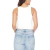 imageWallFlower Womens Insta Smooth Seamless Tank Tops 3Pack Standard and PlusSnow WhiteFrench RoastBlack Night