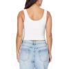 imageWallFlower Womens Insta Smooth Seamless Tank Tops 3Pack Standard and PlusSnow WhiteLily GreenBlack Night