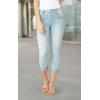 imageWallFlower Womens Juniors InstaSoft HighRise Sassy Fit Skinny Stretch Crop JeansBeverly