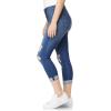 imageWallFlower Womens Juniors InstaSoft HighRise Sassy Fit Skinny Stretch Crop JeansHarper