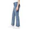 imageWallFlower Womens Juniors InstaVintage Fearless Curvy HighRise Stretch Flip Flop Flare Ankle JeansCosmic