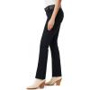 imageWallFlower Womens Legendary Slim Bootcut MidRise Belted Insta Stretch Juniors Jeans Standard and PlusAbbey
