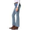 imageWallFlower Womens Legendary Slim Bootcut MidRise Belted Insta Stretch Juniors Jeans Standard and PlusIce