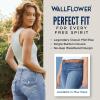 imageWallFlower Womens Legendary Slim Bootcut MidRise Belted Insta Stretch Juniors Jeans Standard and PlusPia